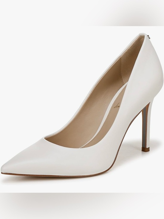 Sam Edelman Shoes - Sam Edelman Classic Bright White Pointed-Toe High Heel Pump Size 7.5 NWT